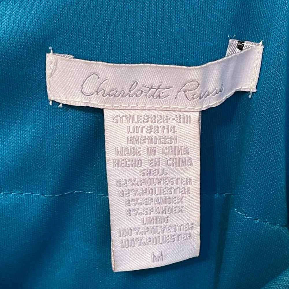 Charlotte Russe Vintage Y2K Satin and Lace Party Dress - Picture 6 of 6